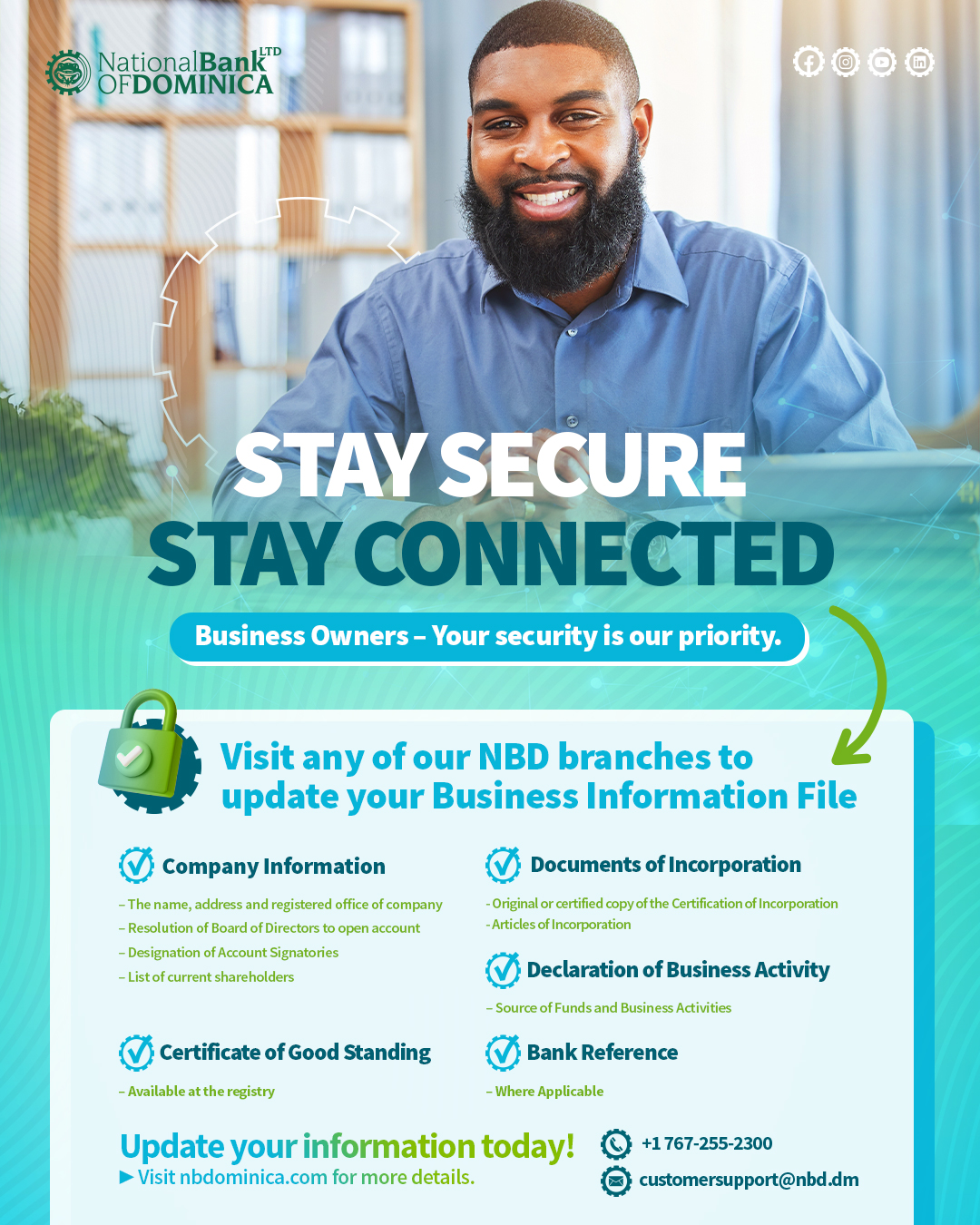 NBD security communication creative